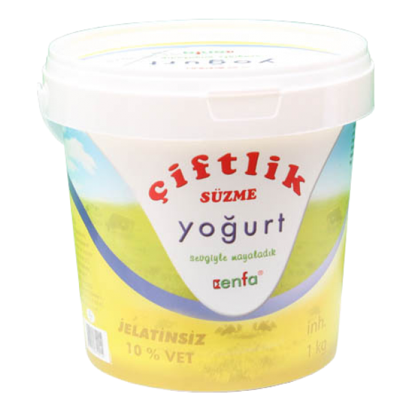 EnFa Ciftlik Süzme Yogurt - 1kg