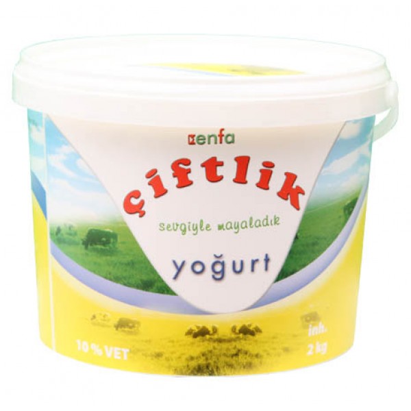 EnFa Ciftlik Süzme Yogurt - 2,5kg